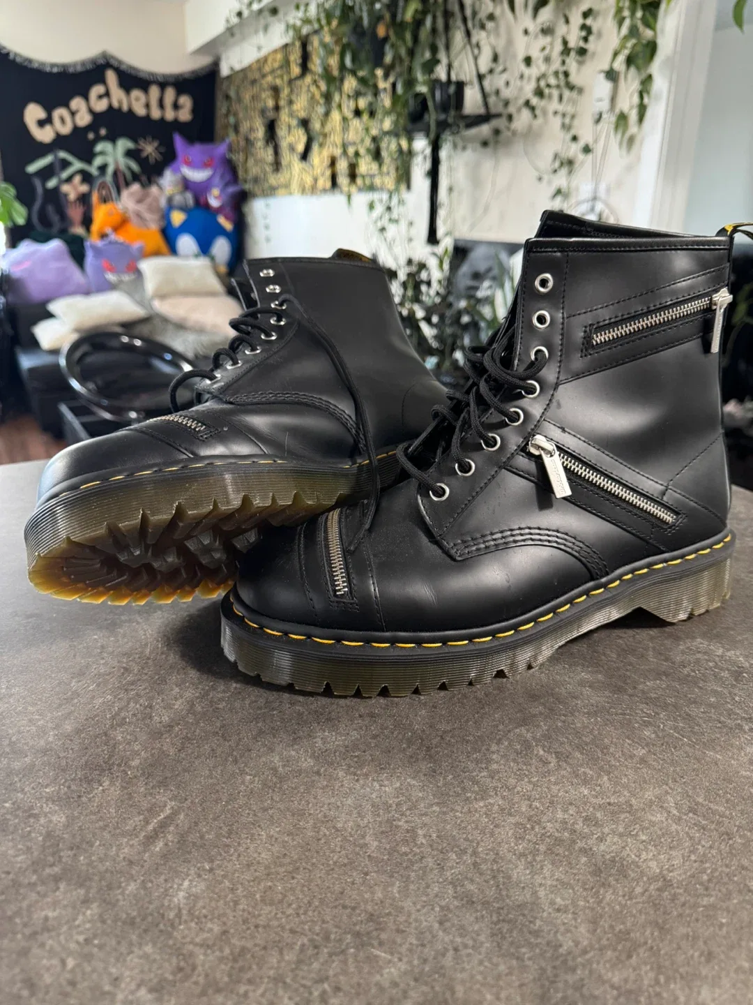 Dr. Martens 1460 Bex Zip Boots - US 12 image indicator(2)