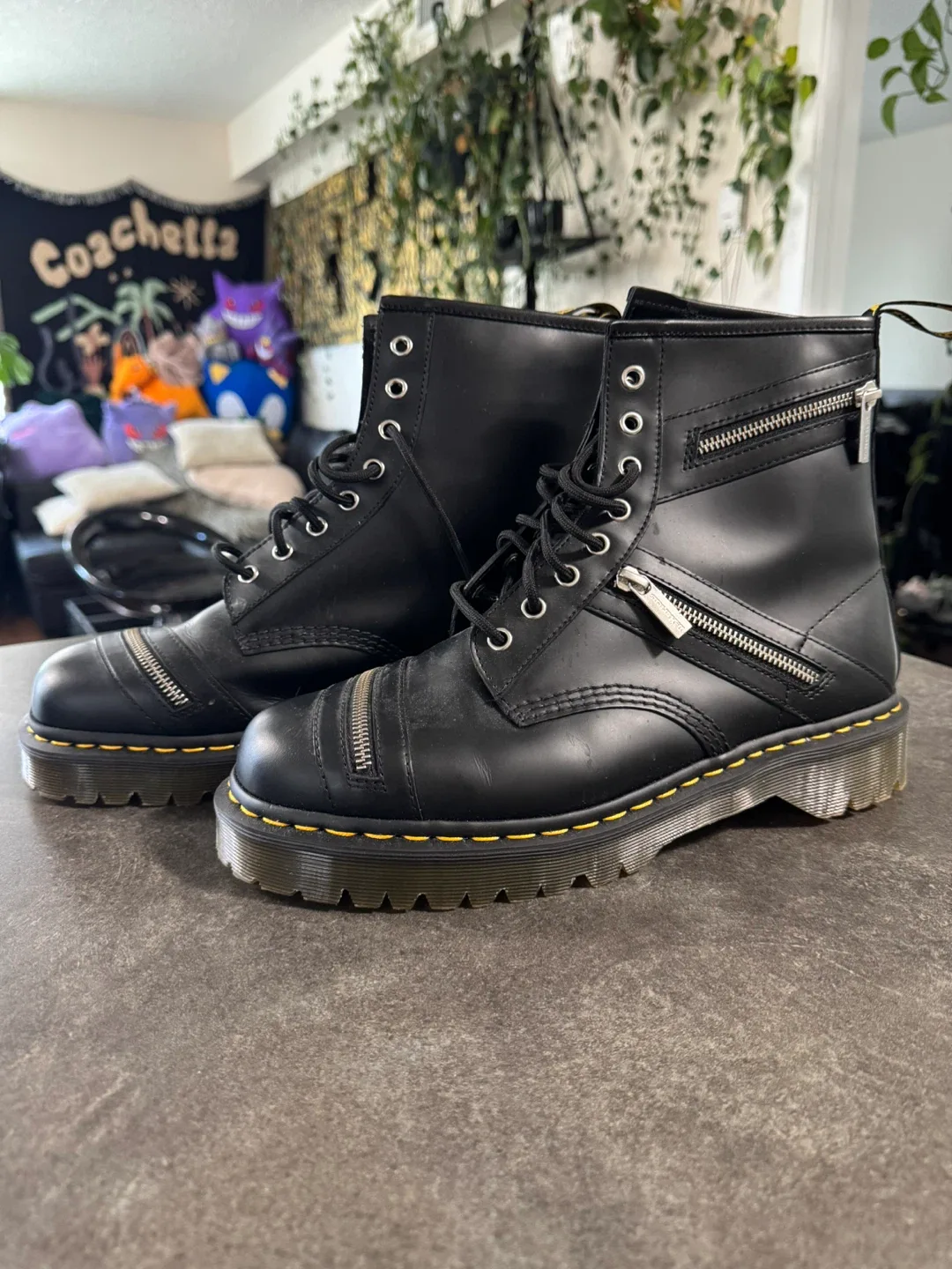 Dr. Martens 1460 Bex Zip Boots - US 12 thumbnail