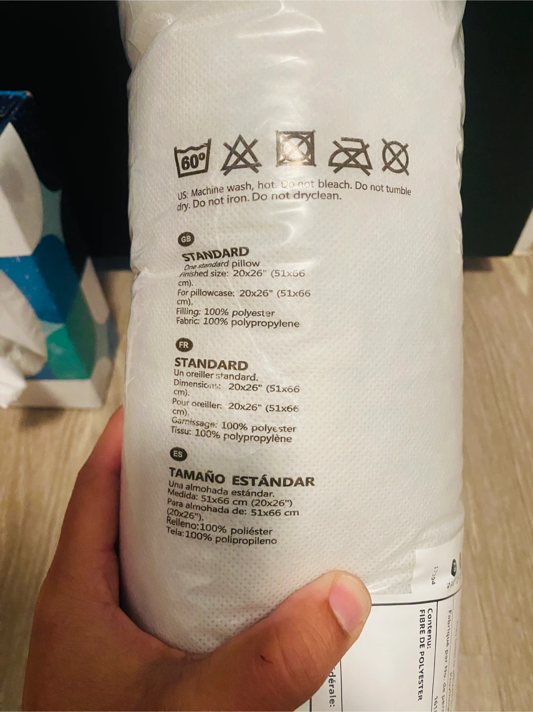 New IKEA SLÄN Standard Pillow 20x26 - photo 5