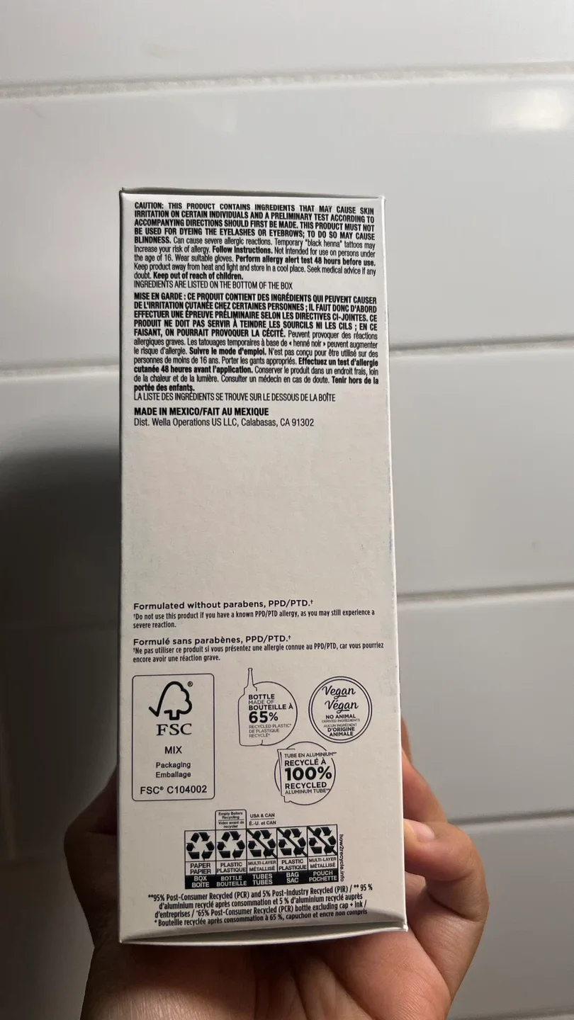 NEW Clairol Colorstrong Zero Ammonia Hair Dye - Darkest Brown image indicator(4)