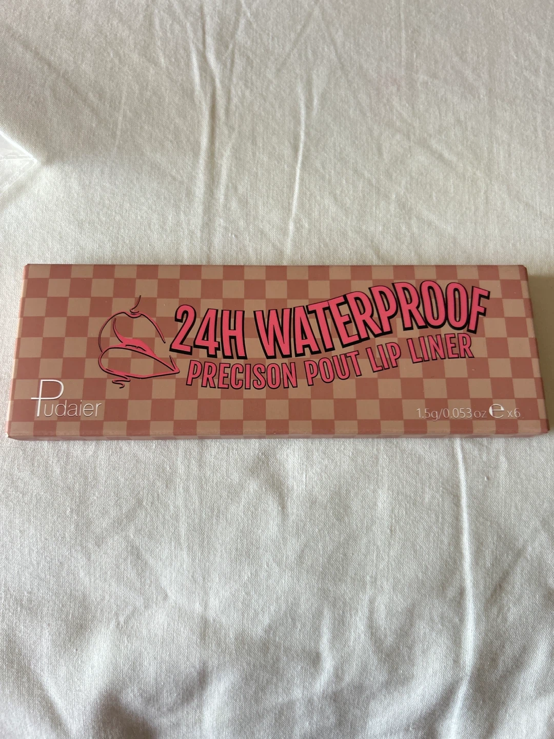 Pudaier 24H Waterproof Lip Liner Palette