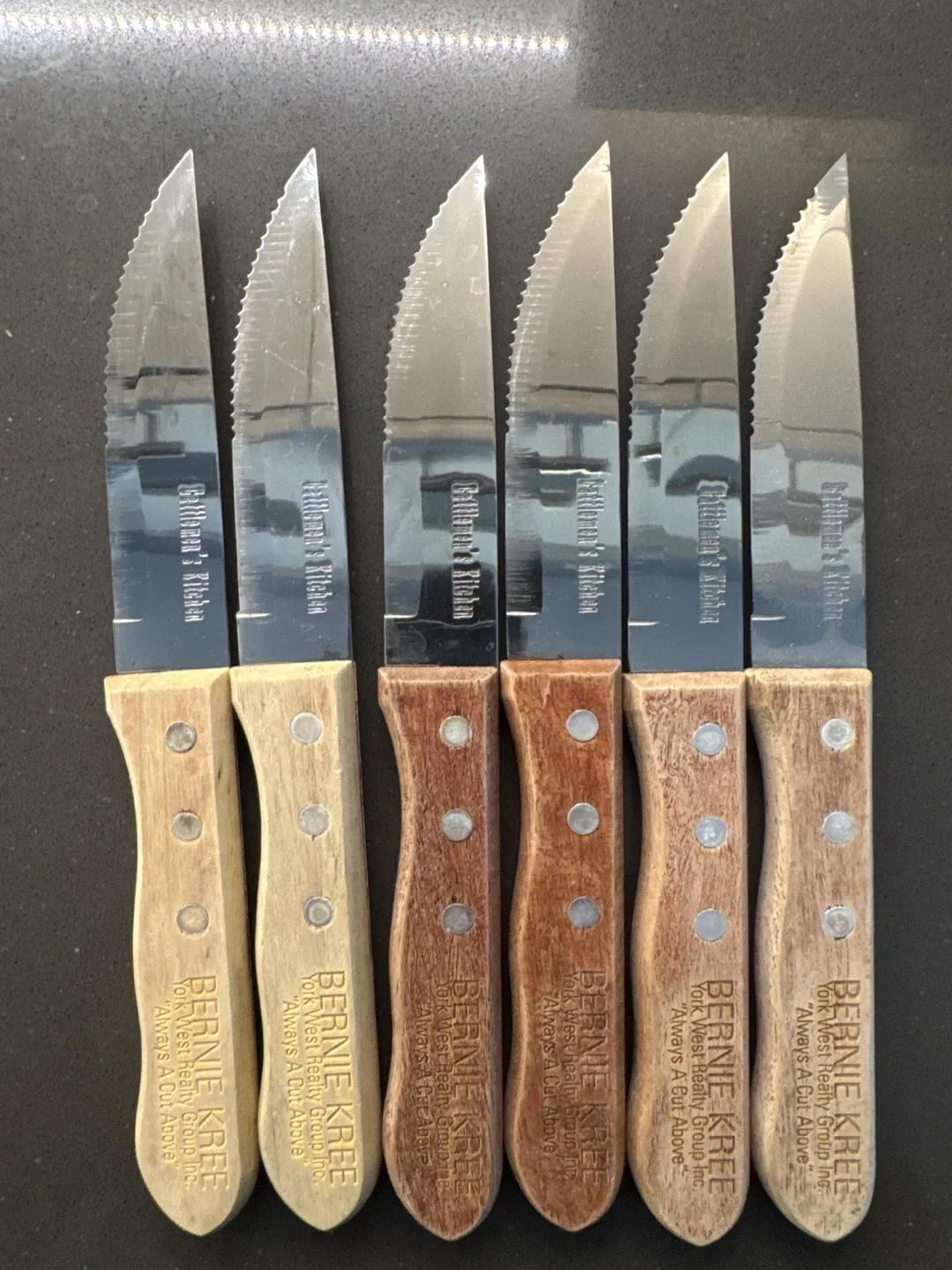 Set of 6 Cattlemen's Kitchen Steak Knives thumbnail