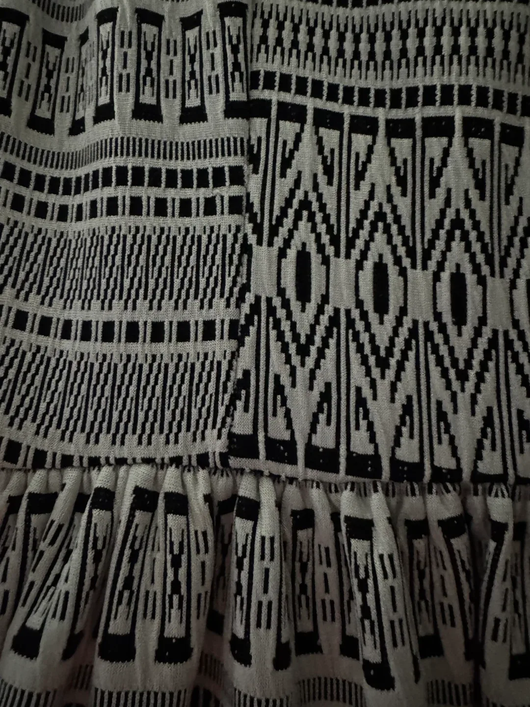 Dresses Black/White Pattern Dress image indicator(2)