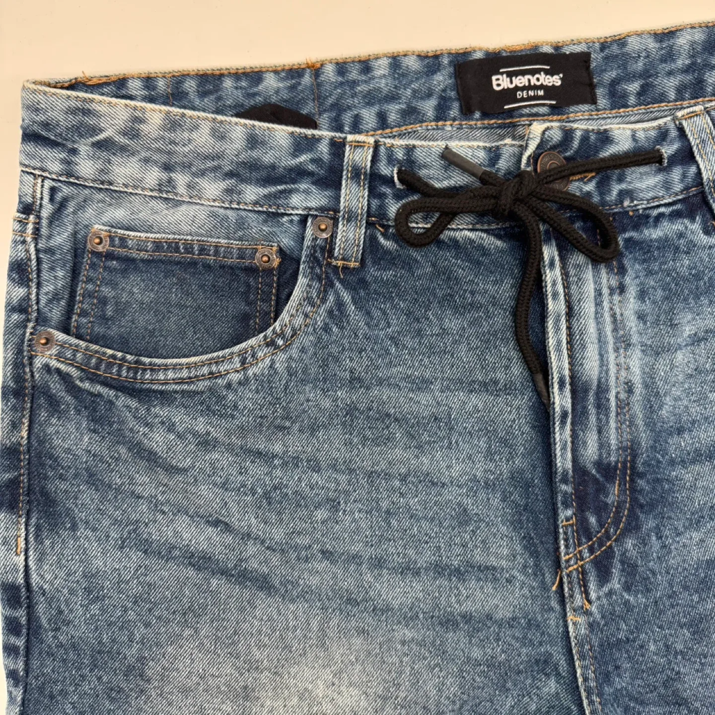 Bluenotes Denim Slim Fit Jean Shorts Men's Size US 34 image indicator(2)