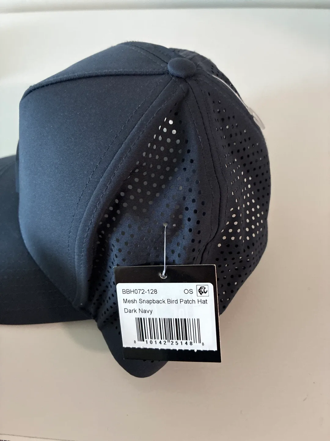 Bad Bird Patch Hat - Dark Navy Mesh Snapback image indicator(2)