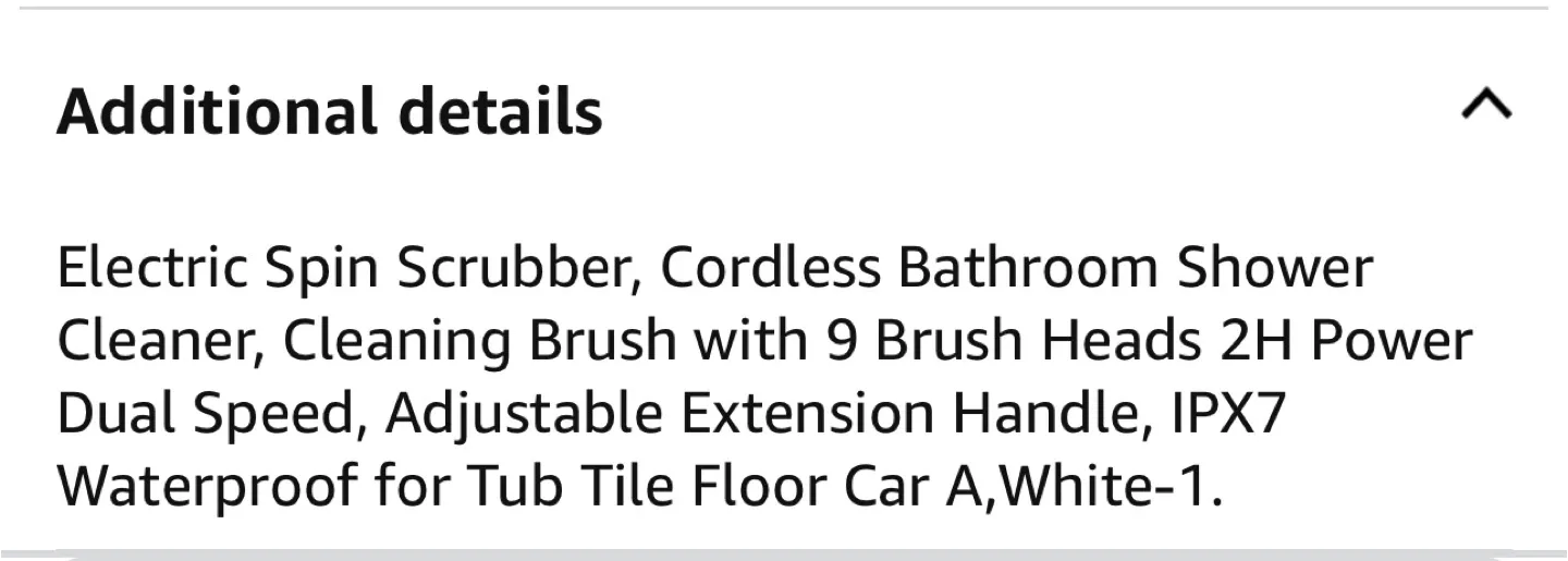 NBONEBS Electric Spin Scrubber - Like New! image indicator(4)