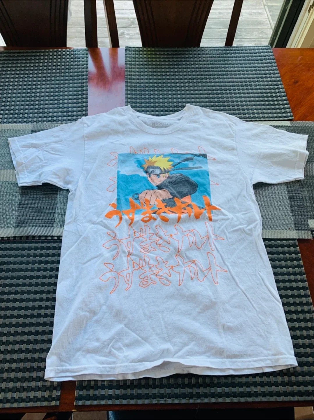 2 Men Naruto Anime printed shirts for $8 image indicator(5)