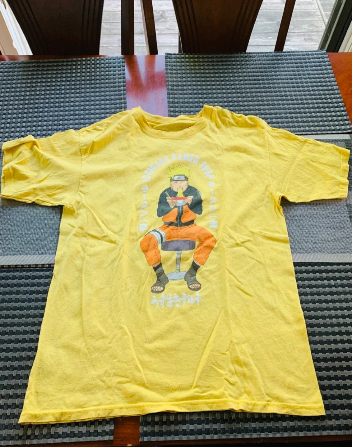 2 Men Naruto Anime printed shirts for $8 image indicator(2)