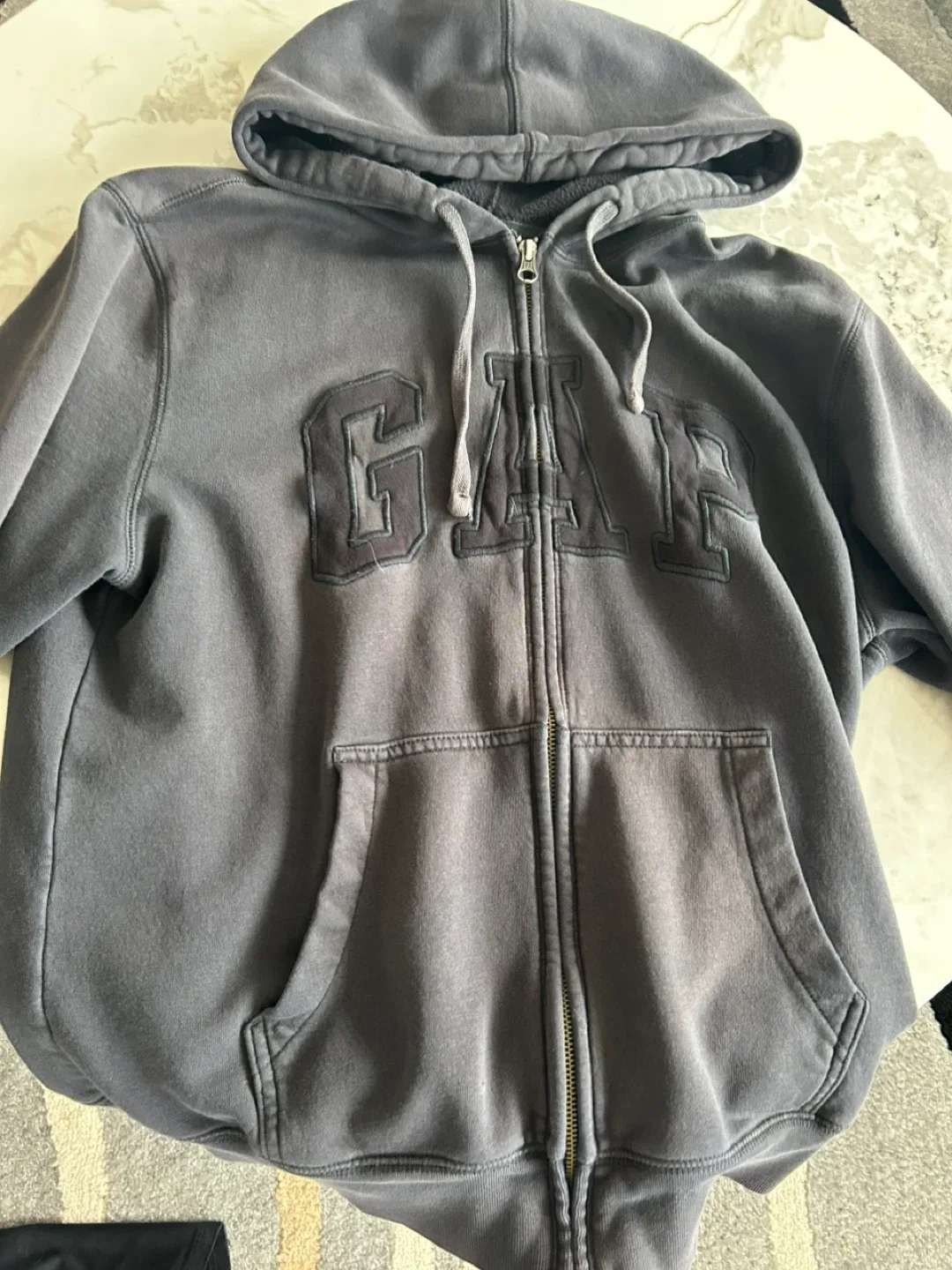 GAP Full Zip Hoodie - Grey image indicator(2)