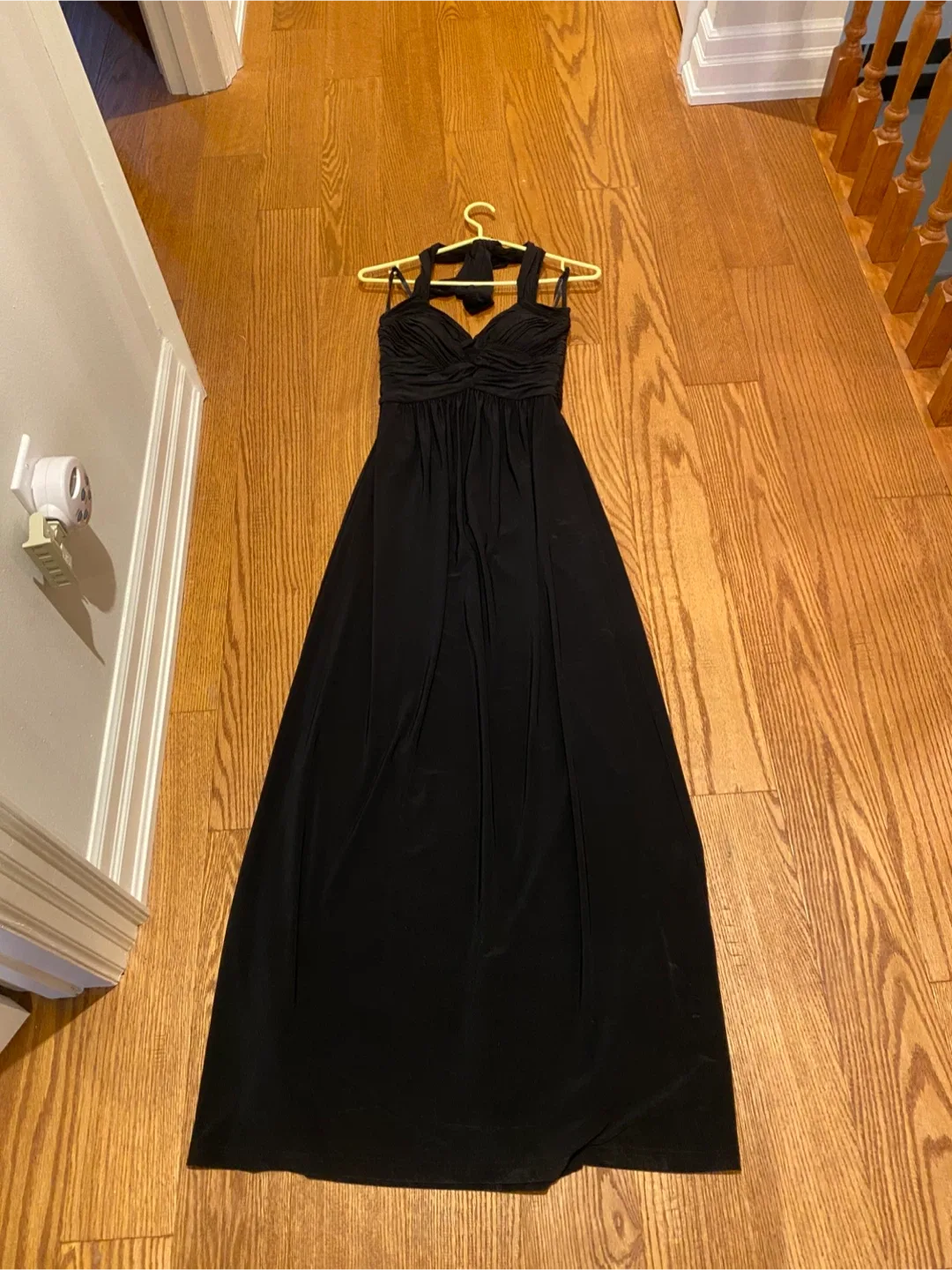 Black Halter Gown image indicator(2)