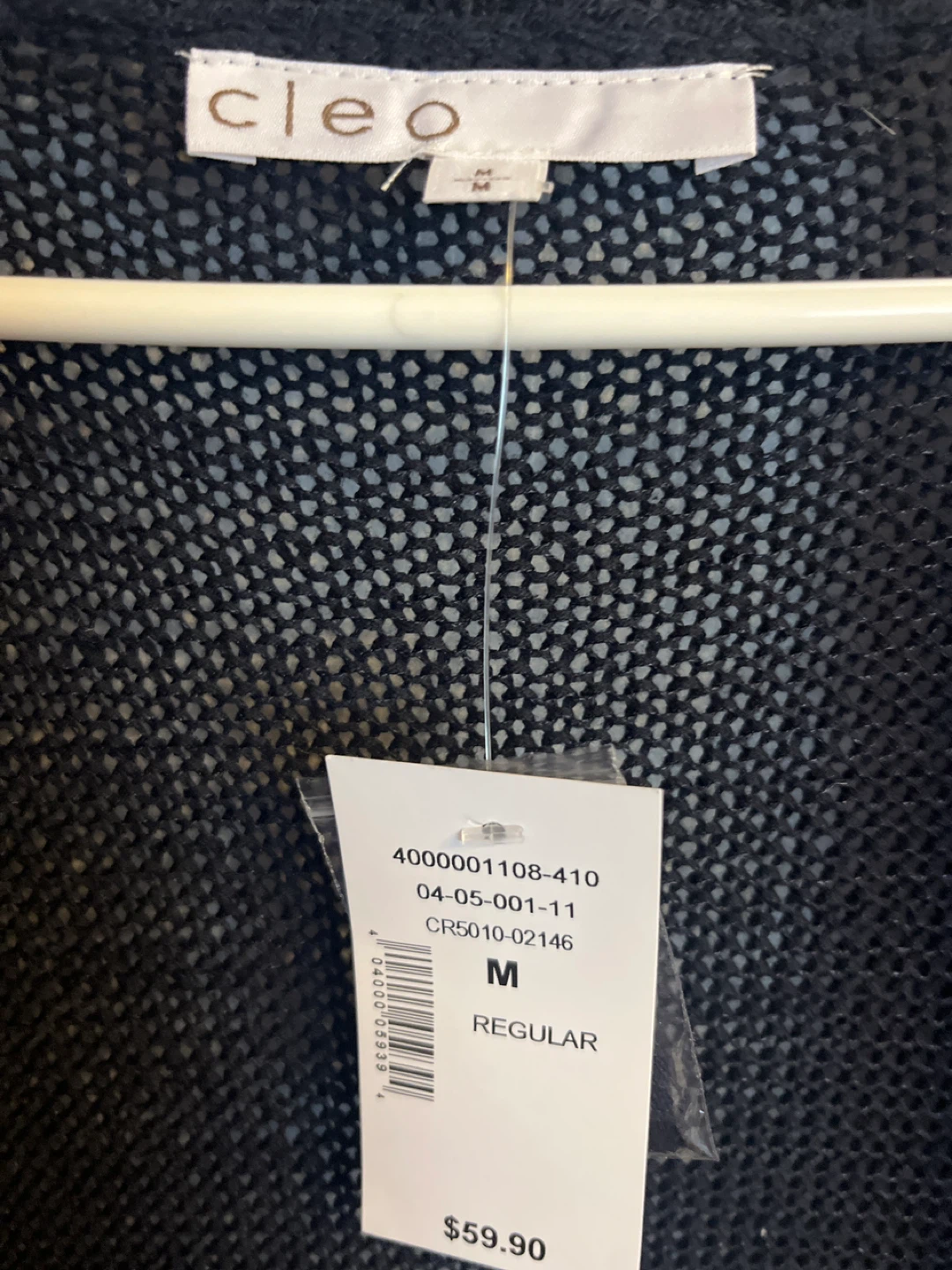 Cleo Navy Cardigan - Size M - photo 3