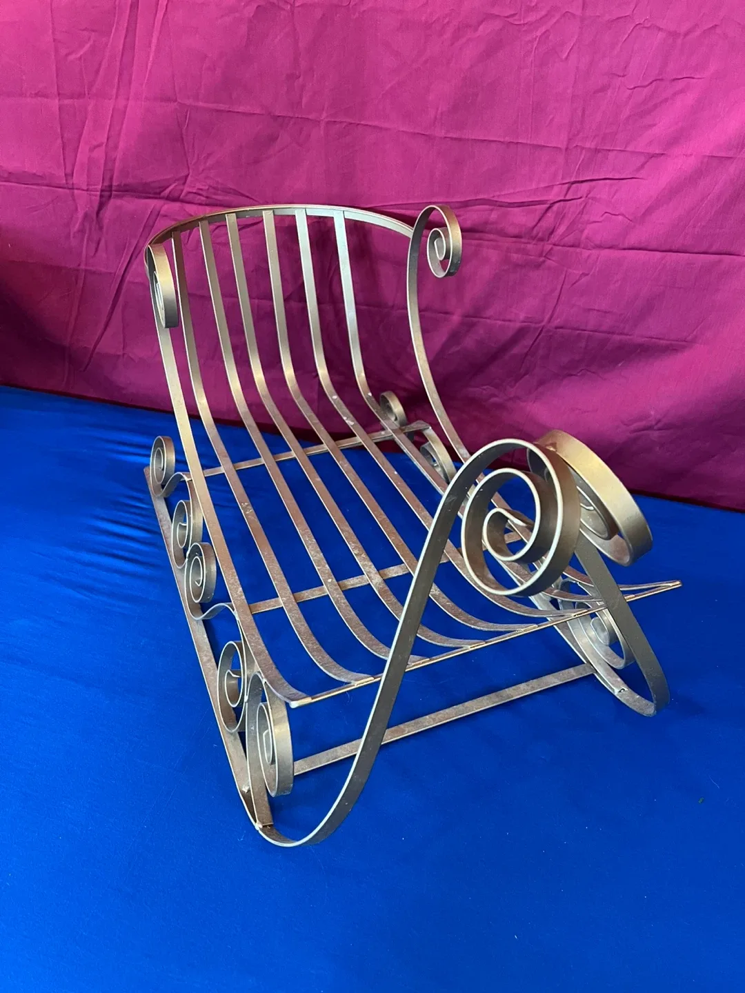 Golden Metal Sleigh image indicator(2)