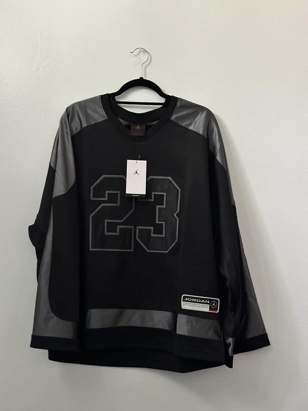 Jordan 23 Black Long Sleeve Jersey thumbnail