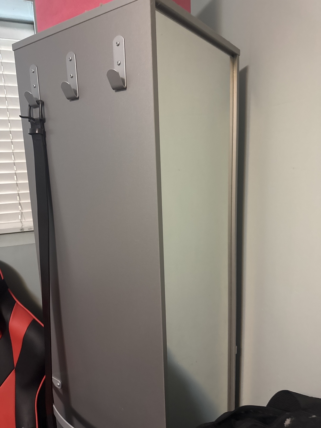 IKEA locker bookcase with hook and mirror - photo 2