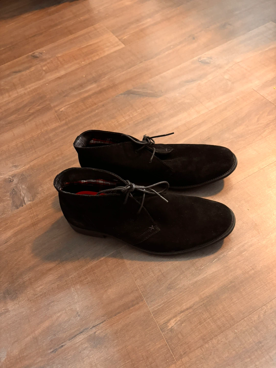 Black Suede Chukka Boots size 8 - photo 3