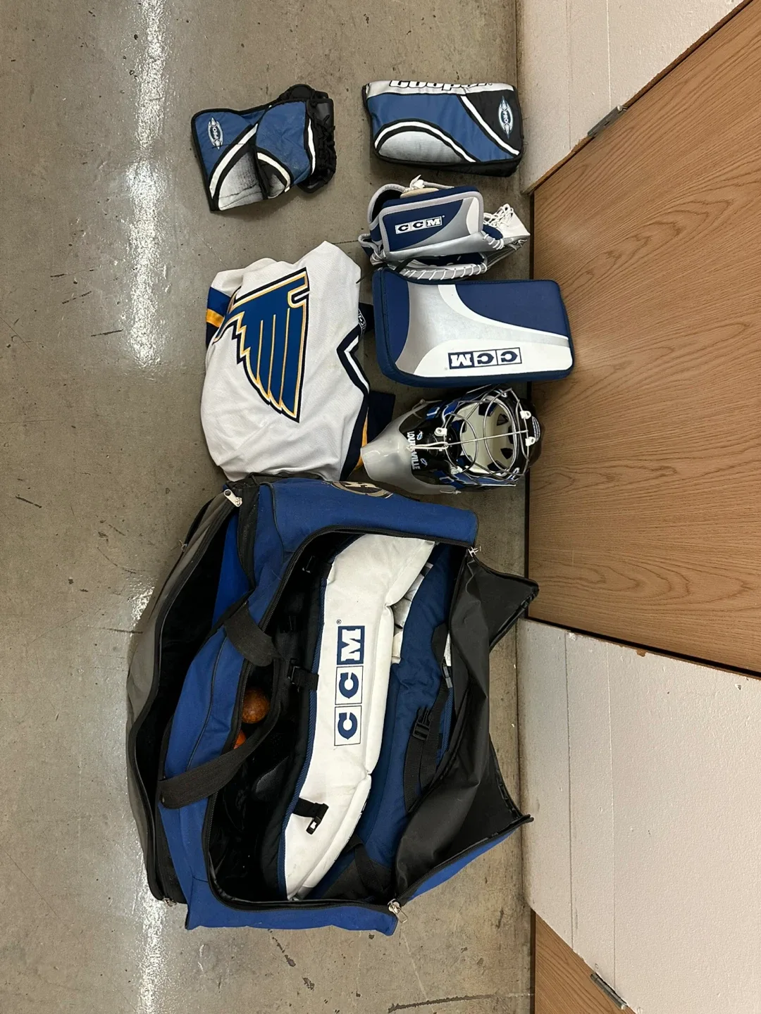Goalie Street hockey gear! thumbnail