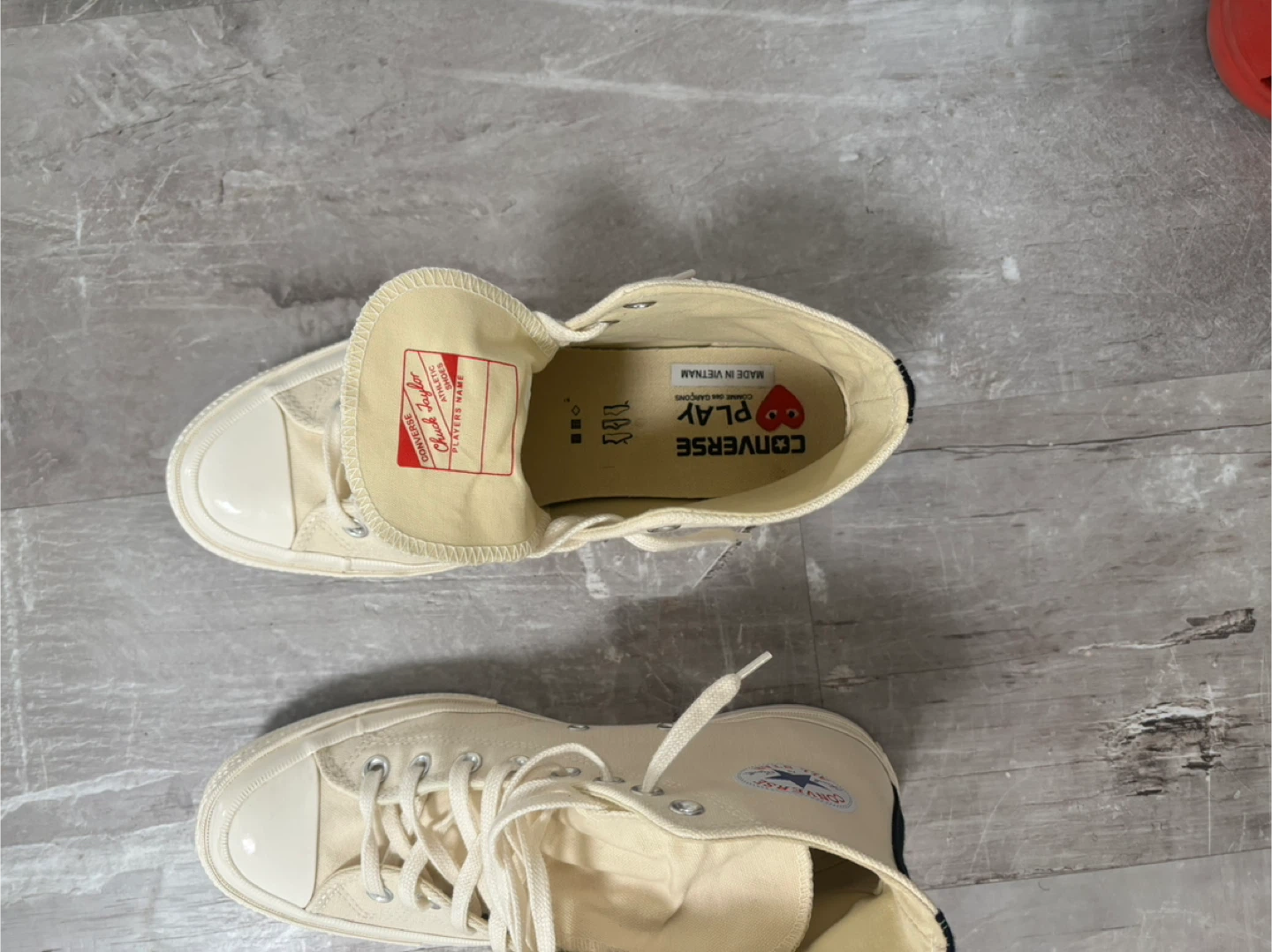 Converse x Comme des Garcons High Top - Size 9 - photo 3