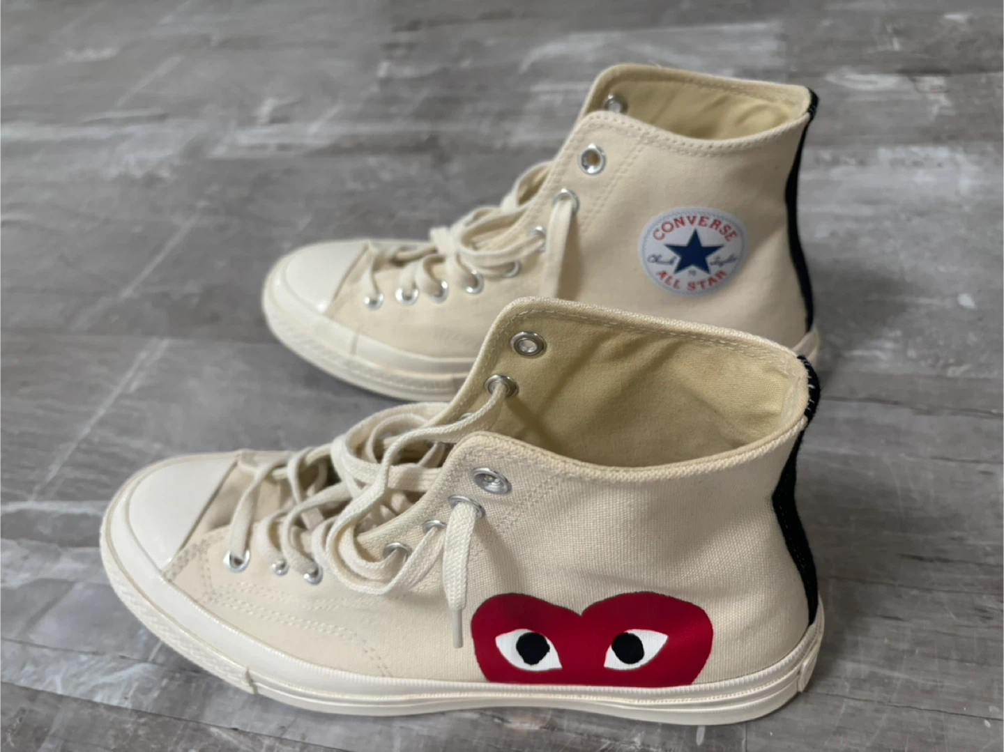 Converse x Comme des Garcons High Top - Size 9 - photo 2