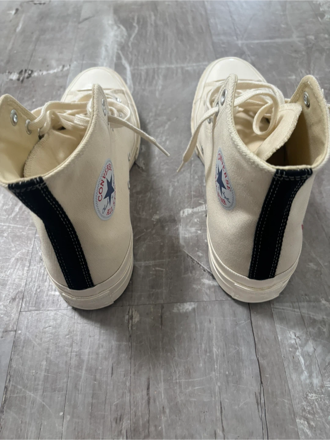 Converse x Comme des Garcons High Top - Size 9 - photo 5