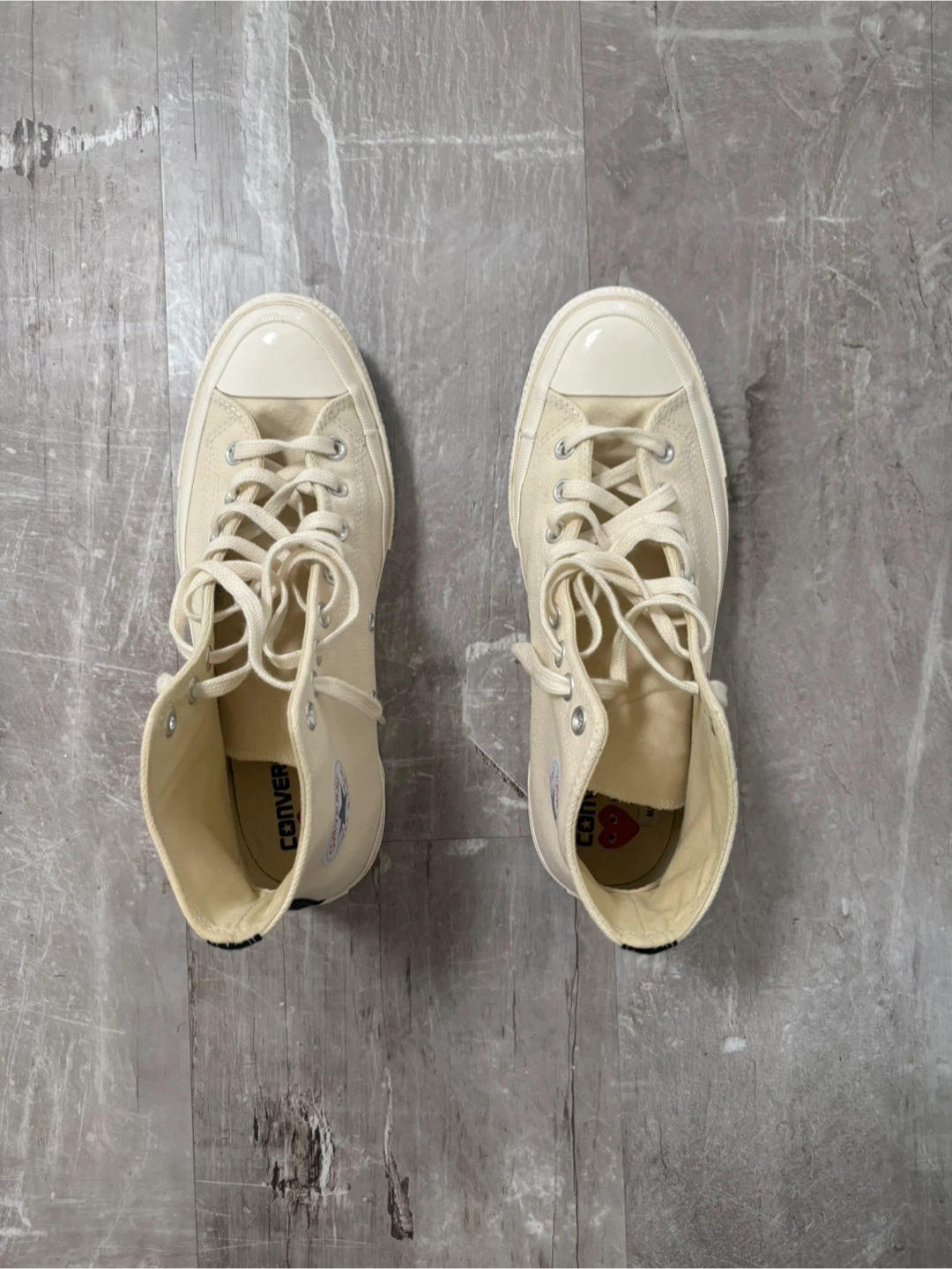 Converse x Comme des Garcons High Top - Size 9