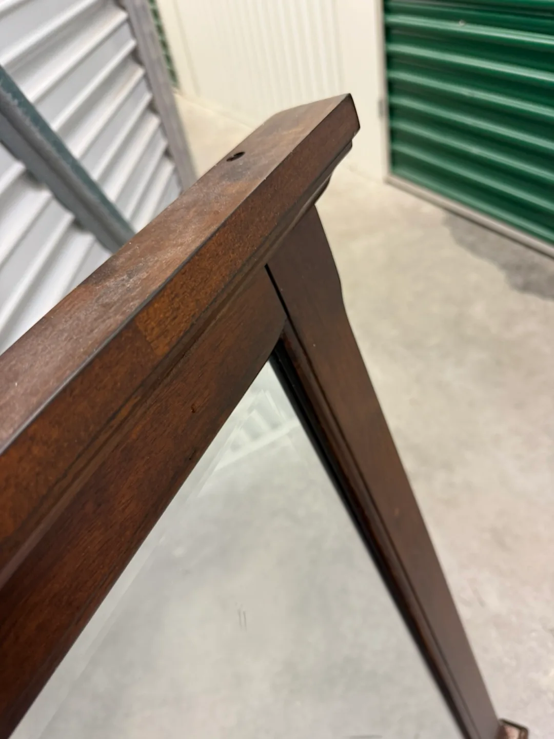 Wood Framed Wall Mirror image indicator(7)