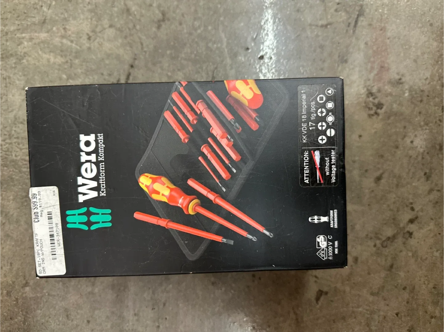 Wera insulated Screwdriver Set thumbnail