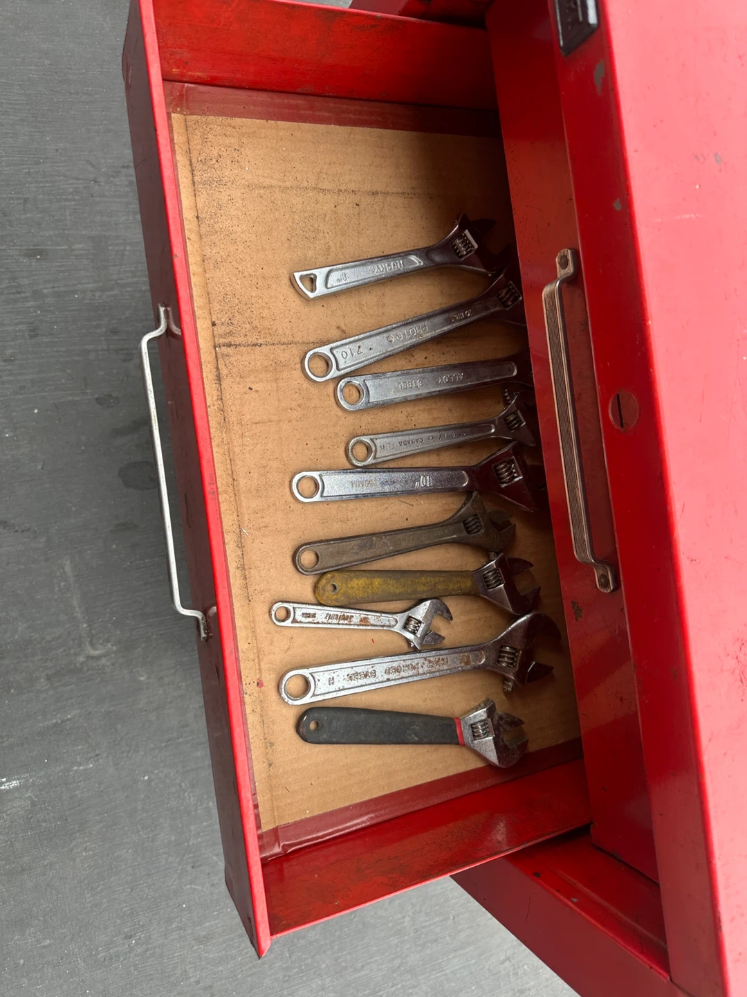 Mastercraft Red Tool Chest with Tools - photo 3
