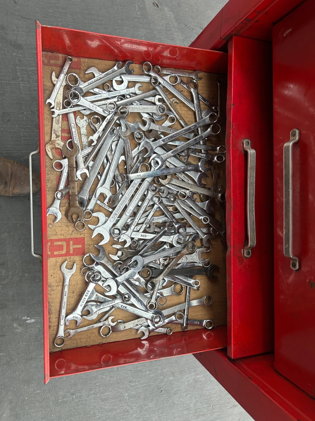 Mastercraft Red Tool Chest with Tools - photo 4