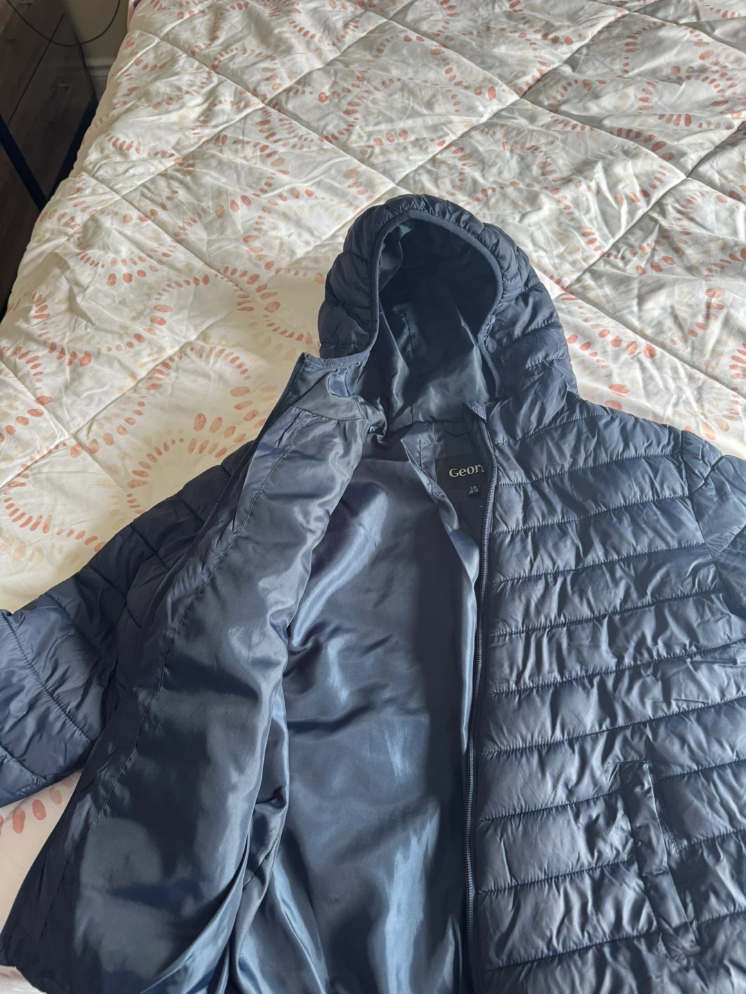 George Puffer Jacket - Blue