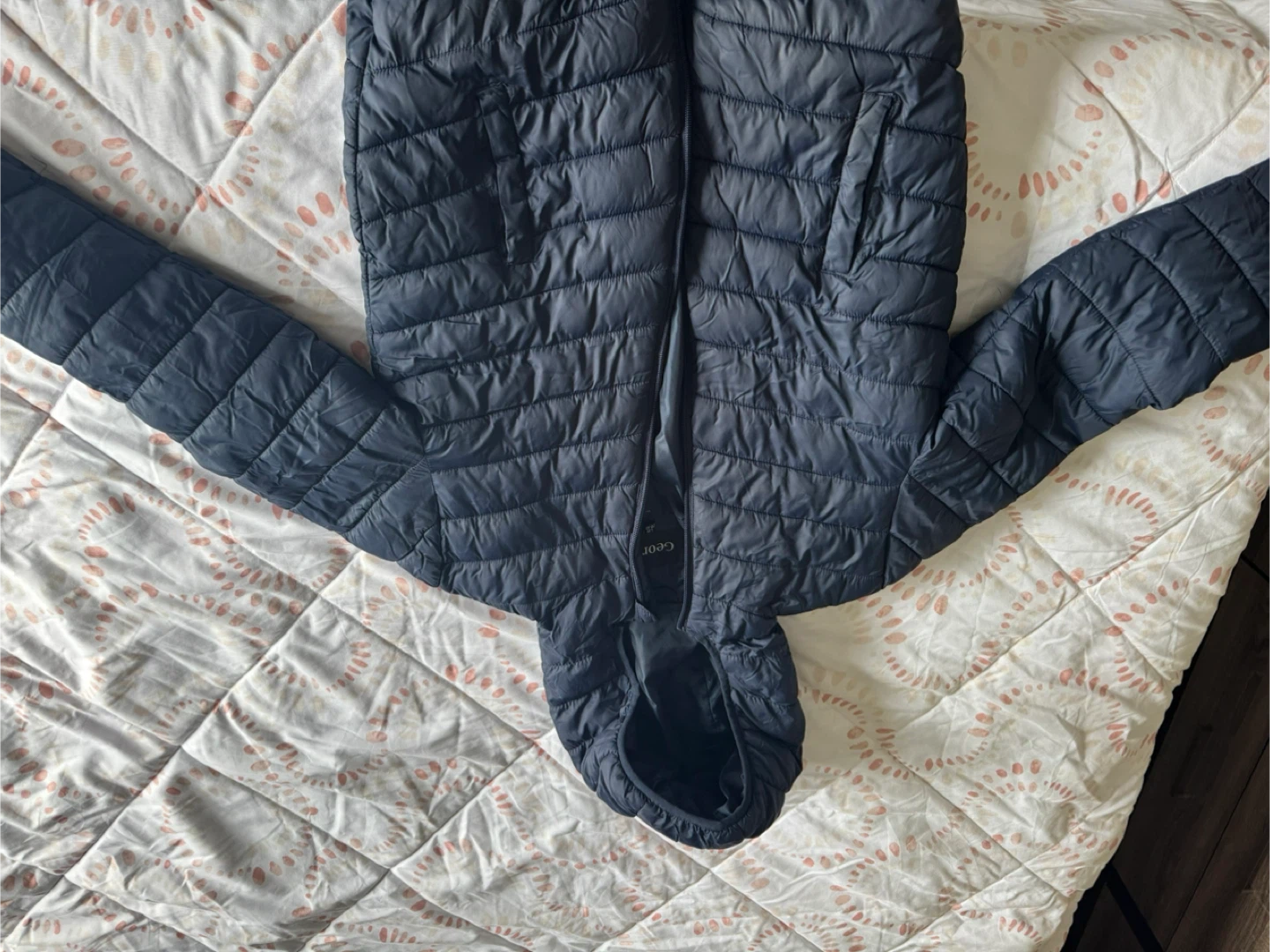 George Puffer Jacket - Blue - photo 2