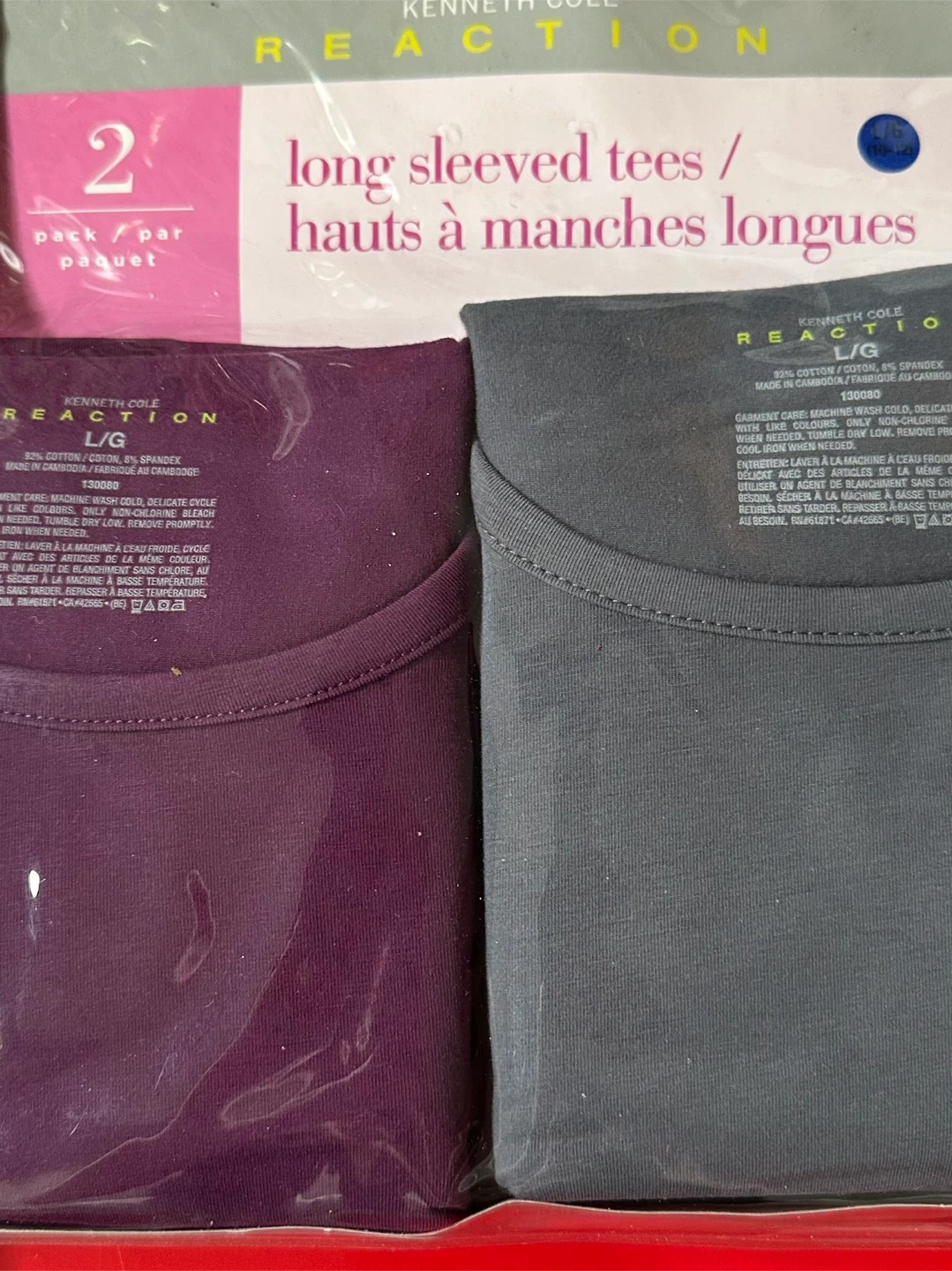 Kenneth Cole Reaction L/G Long Sleeve Tees - 2 Pack - photo 2
