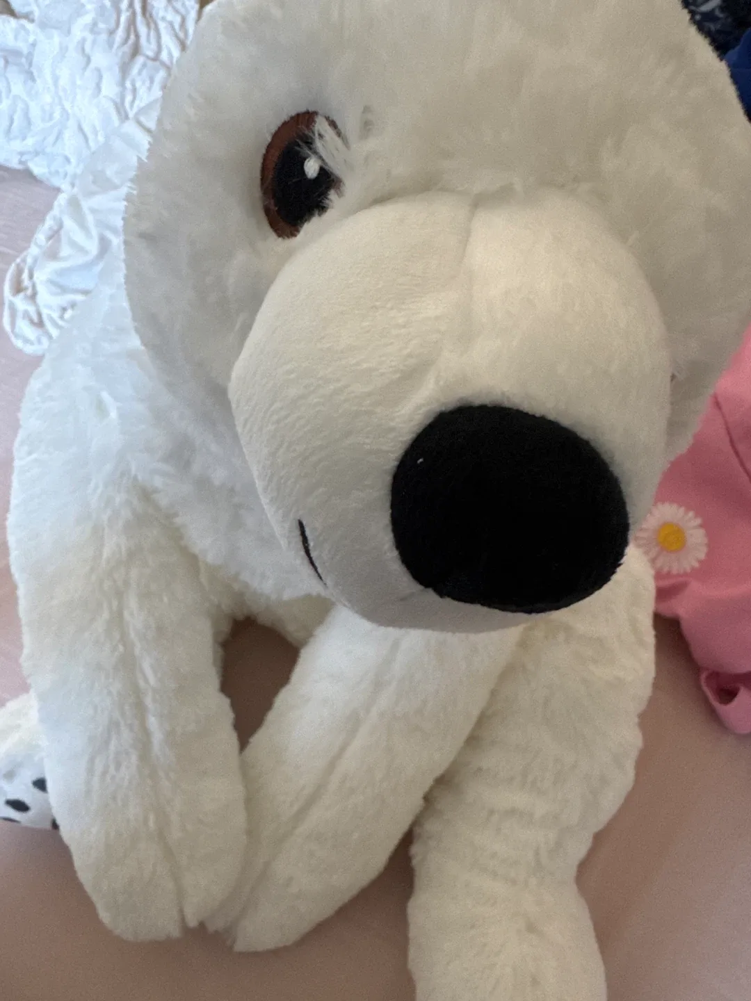 Ikea DJUNGELSKOG Polar Bear Plush thumbnail