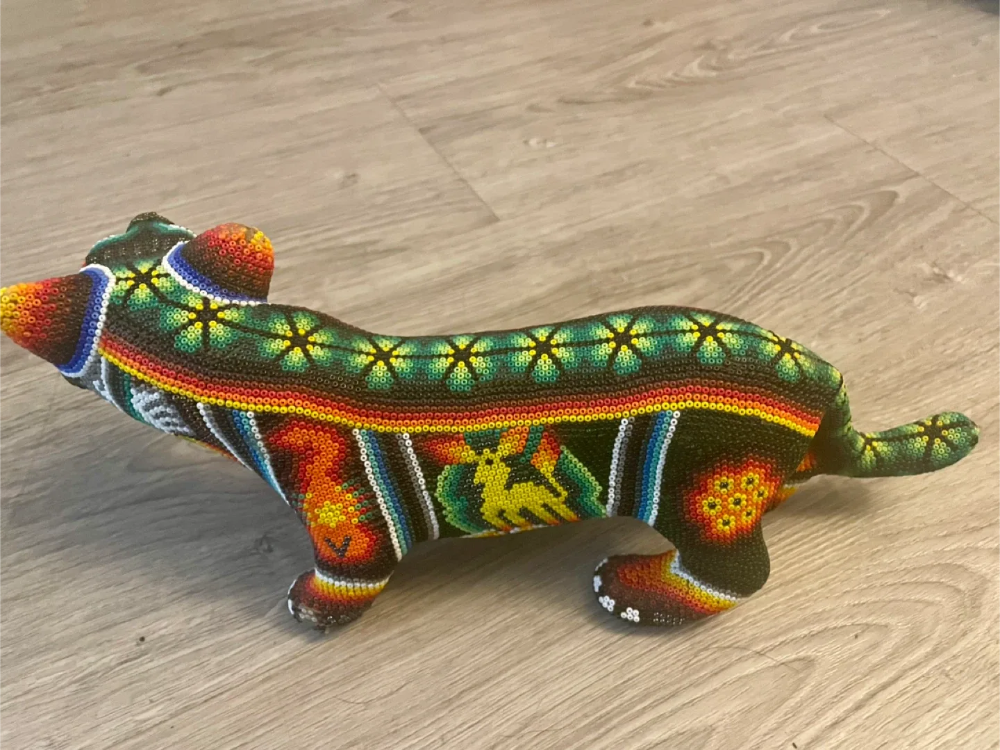 Mexican Huichol Handmade Beaded Figurine image indicator(2)