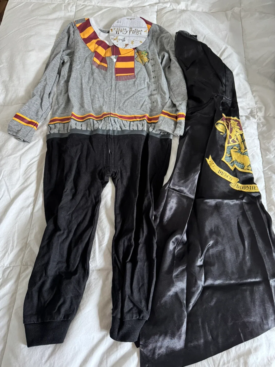 Brand New Kids Size 4T Draco Malfoy Harry Potter Costume thumbnail