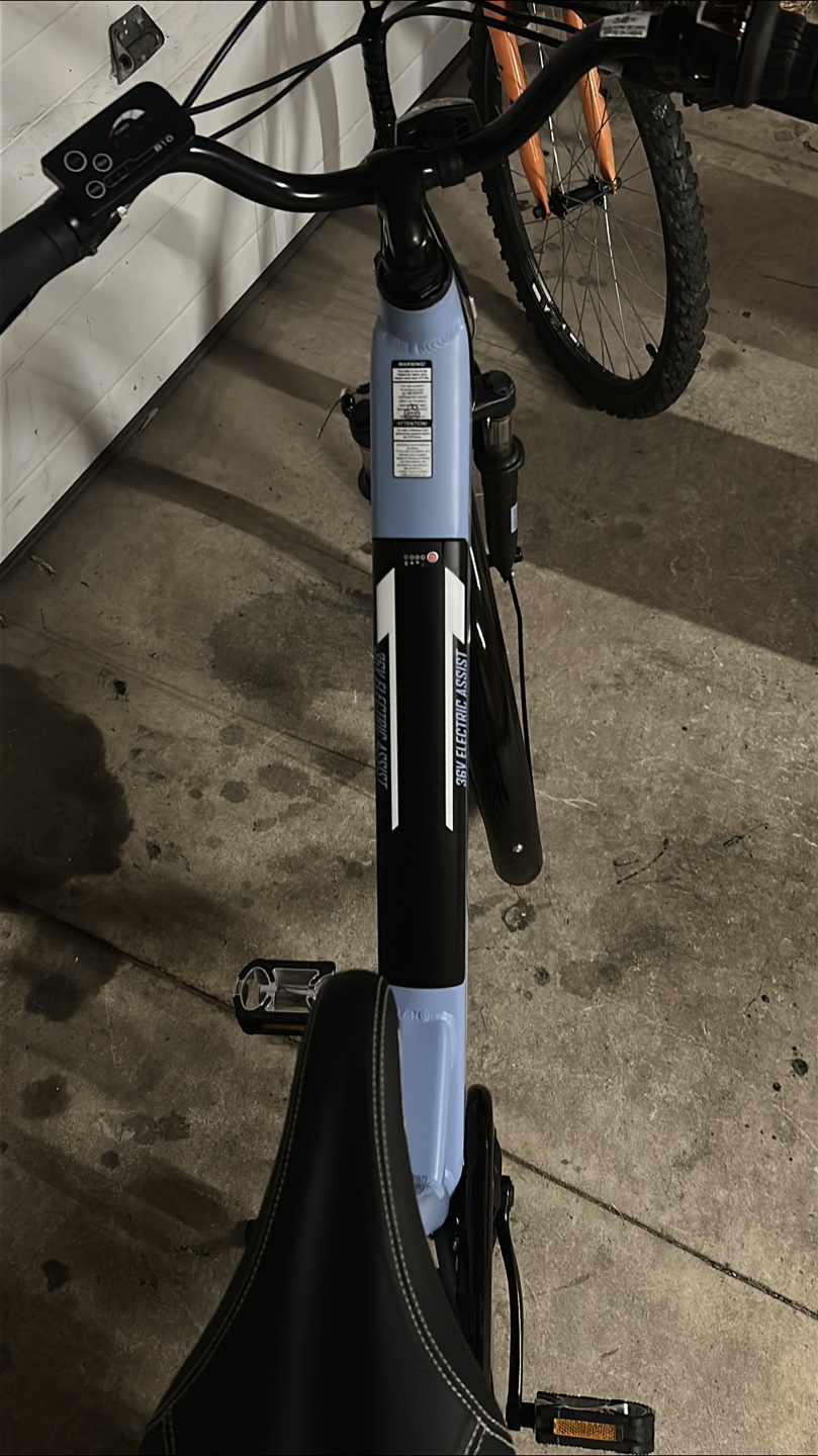 Hyper E-Ride Electric Assist Bike - Blue - photo 4