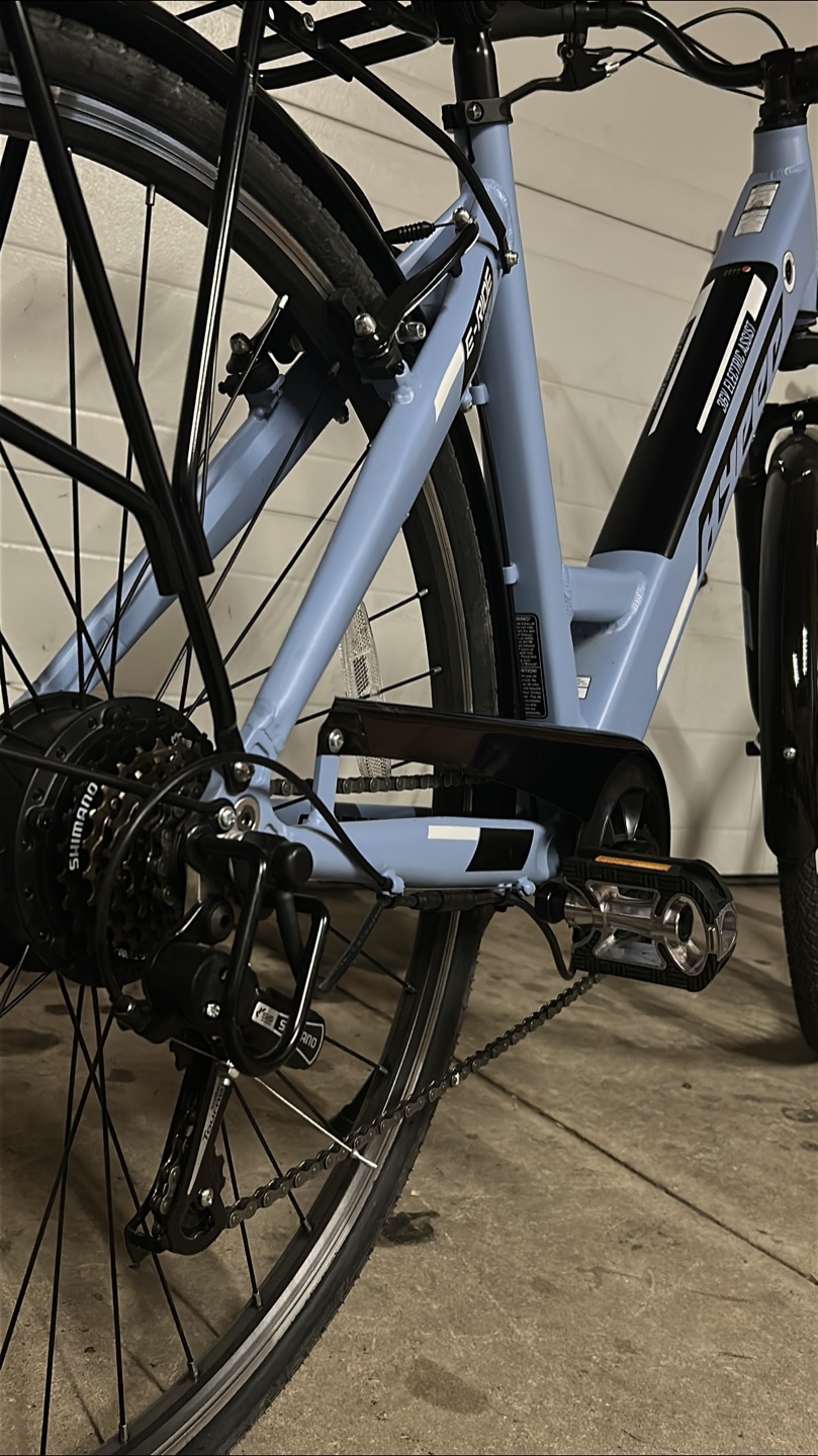 Hyper E-Ride Electric Assist Bike - Blue - photo 2
