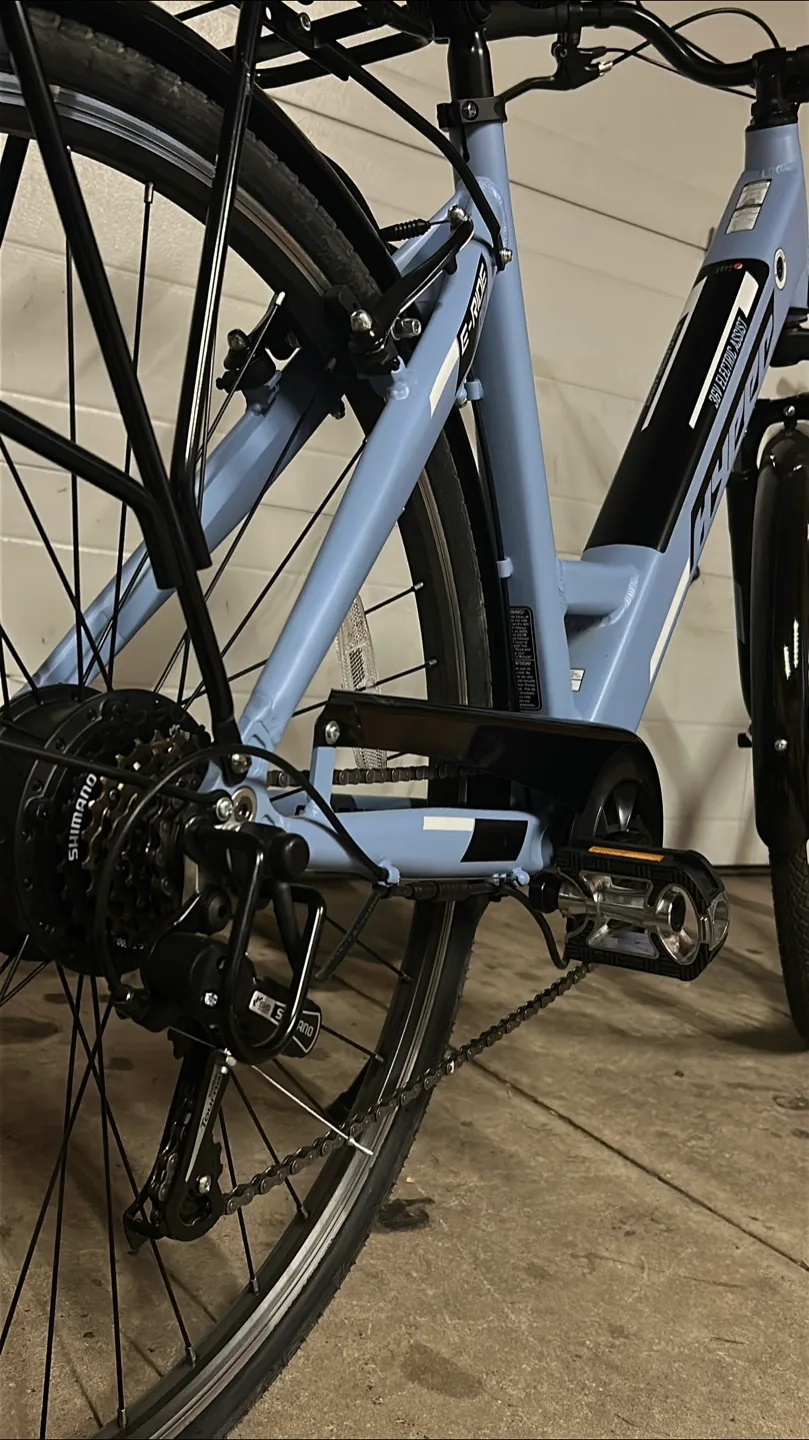 Hyper E-Ride Electric Assist Bike - Blue image indicator(2)