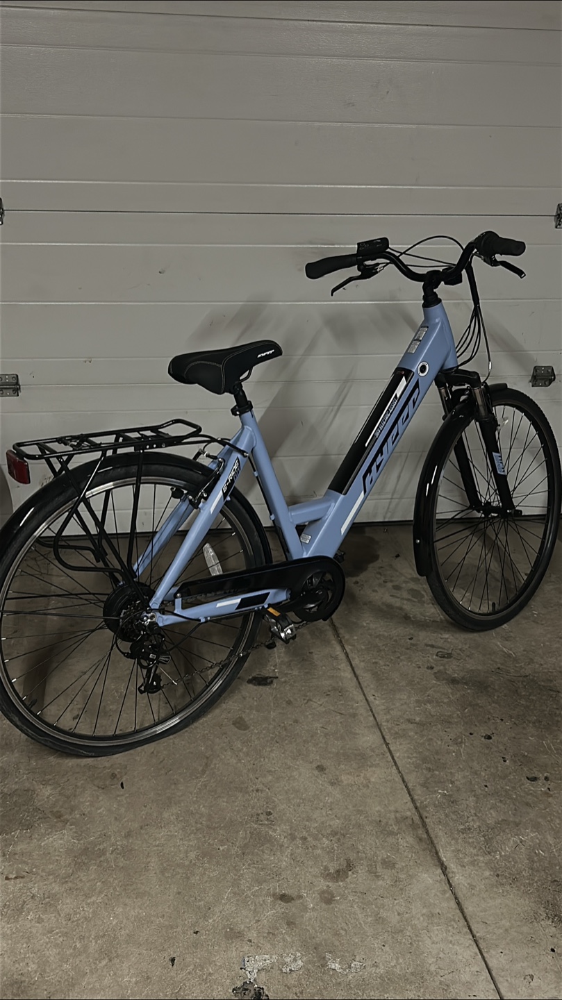 Hyper E-Ride Electric Assist Bike - Blue