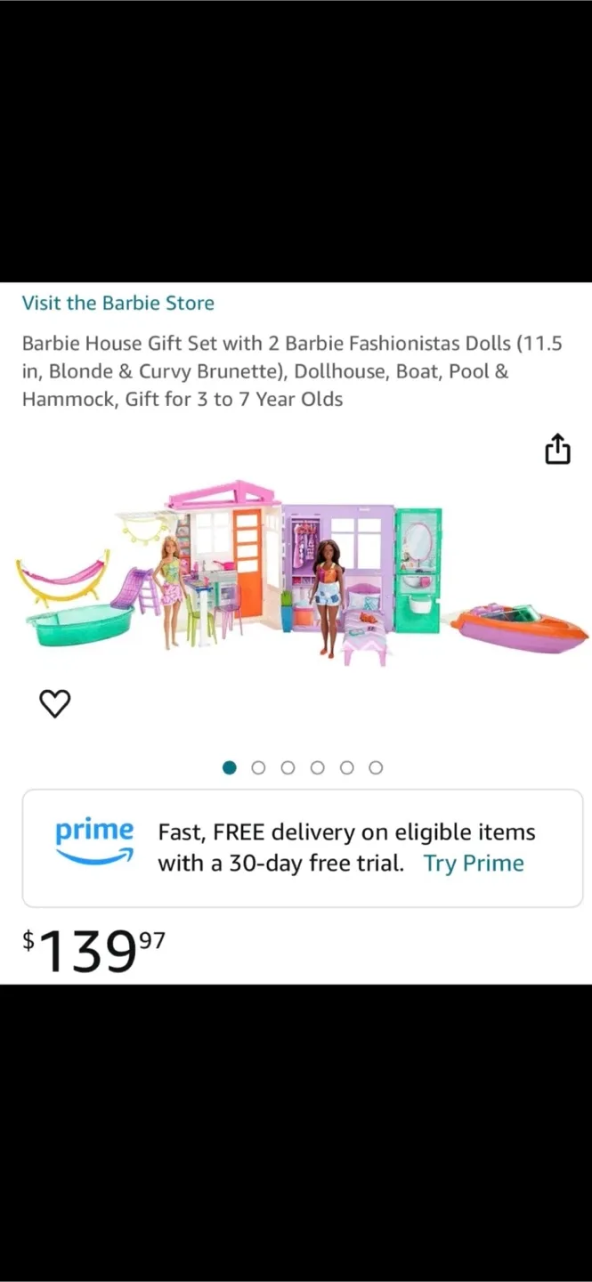 Barbie House Fashionistas Dolls (Final Price) image indicator(4)