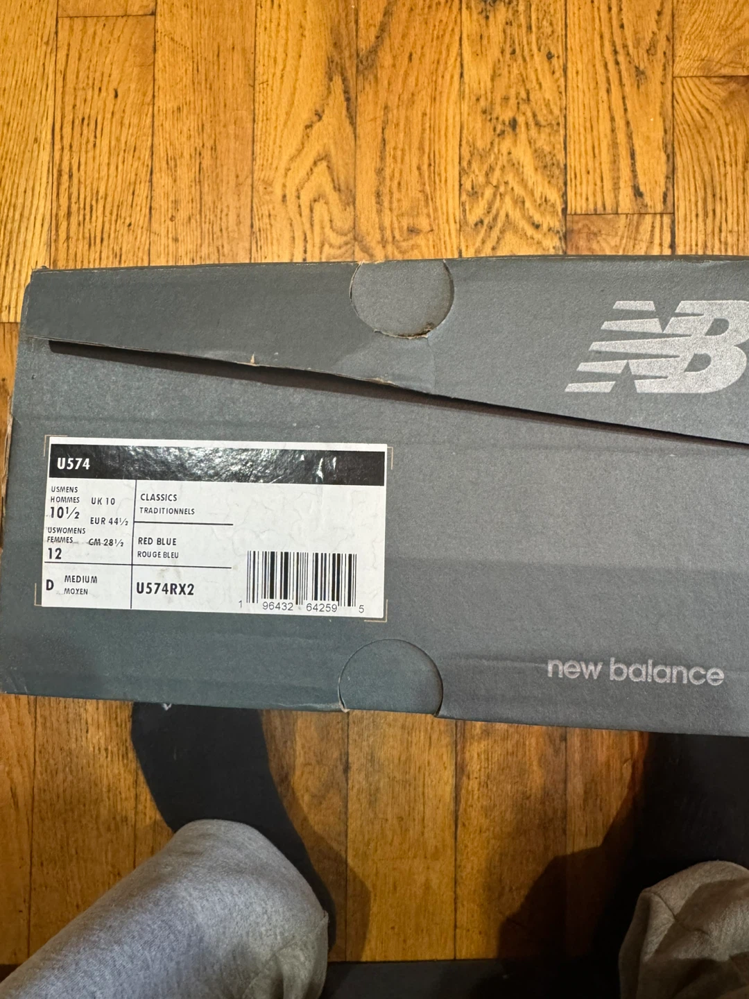 New Balance 574 Size US 10.5 Men's