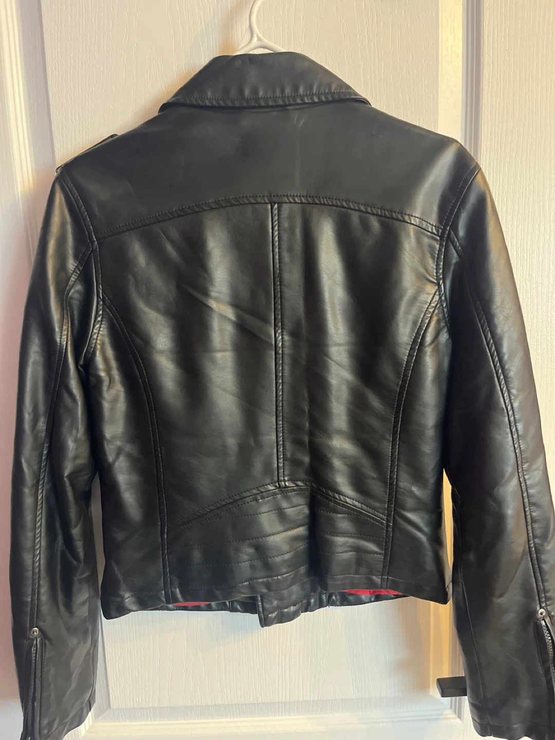 William Rast Black Leather Jacket - Size S/P - photo 2
