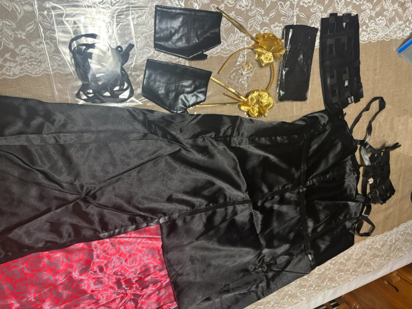 Black & Gold Costume - Size 2XL