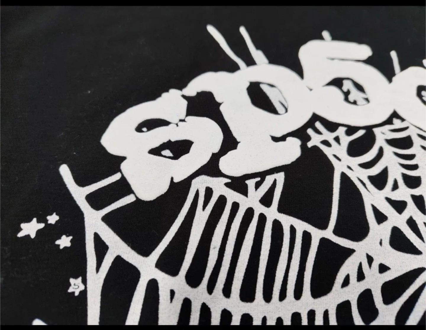 New Sp5der Black Hoodie image indicator(6)