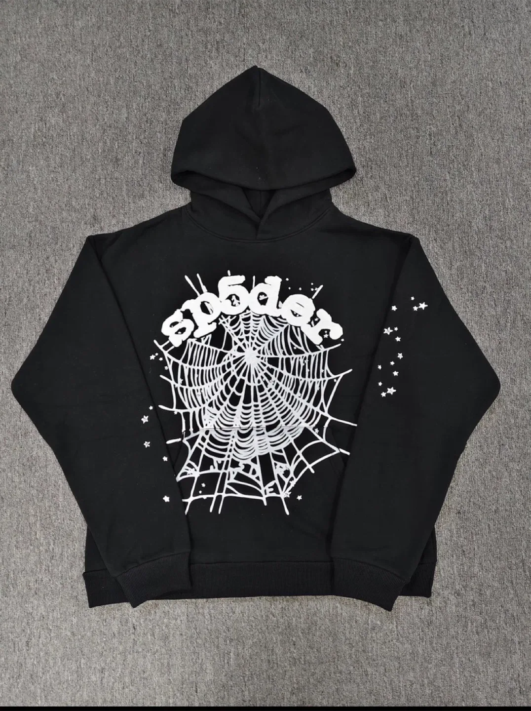 New Sp5der Black Hoodie image indicator(5)