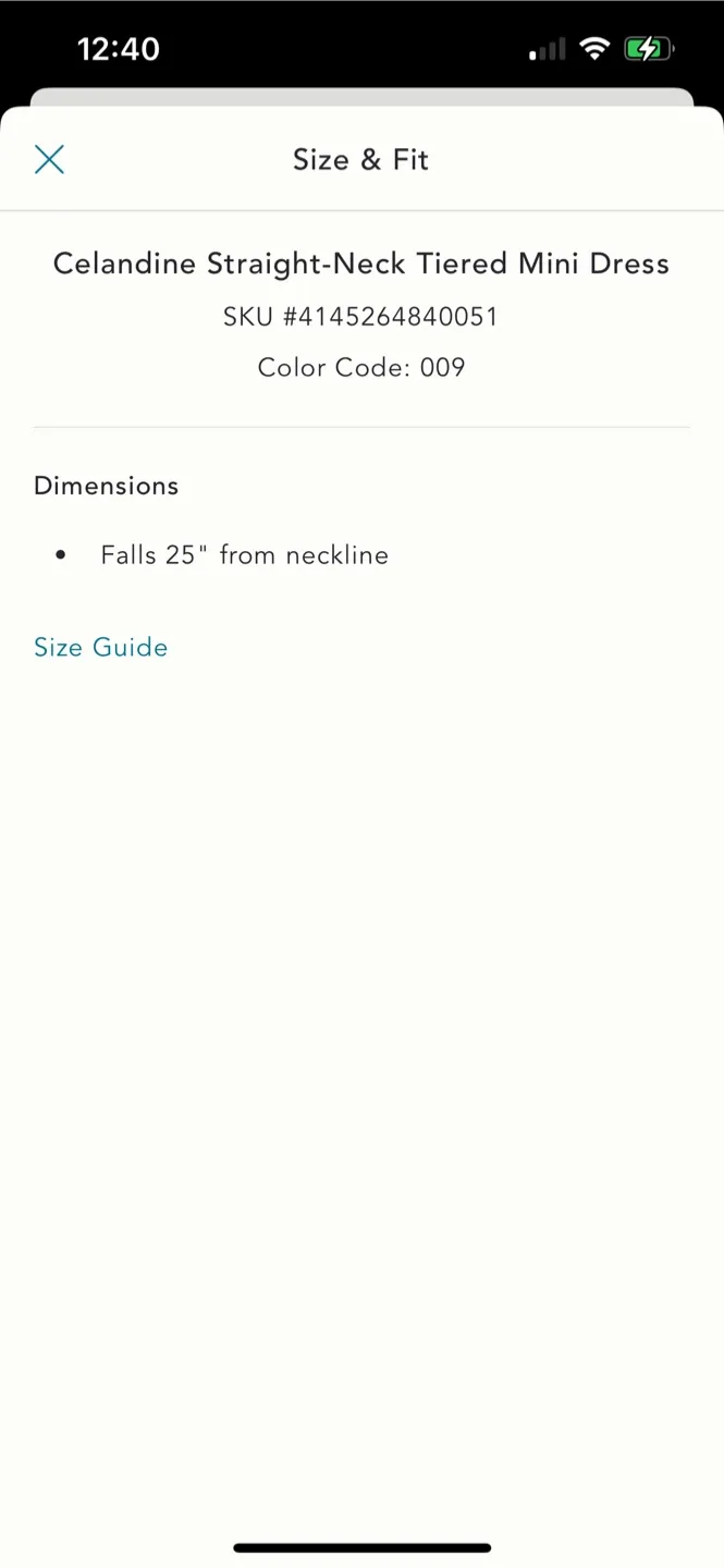 BNWT Anthropologie Celandine Tiered Mini Dress S image indicator(6)