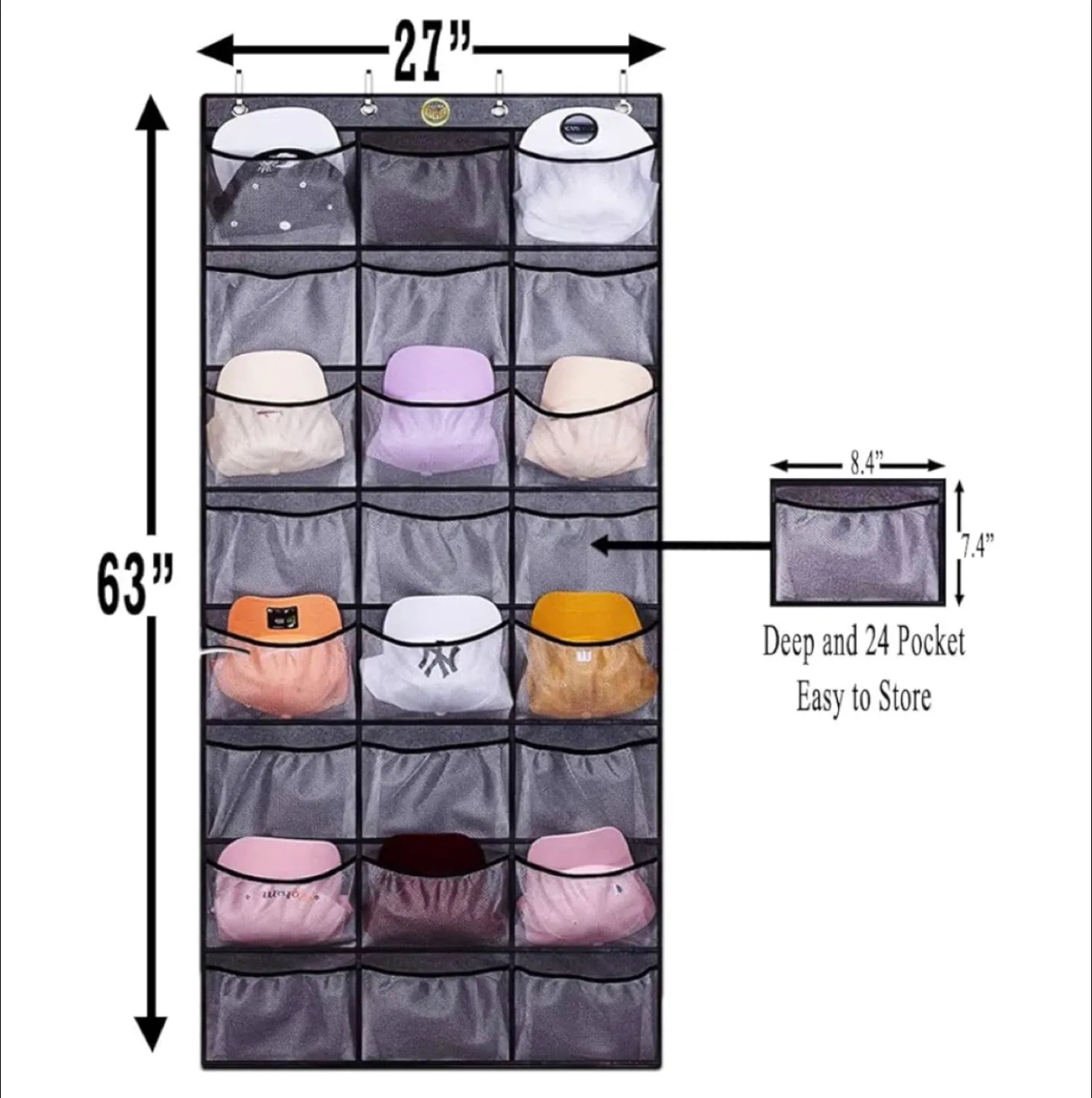 24 deep pocket door organizer image indicator(2)