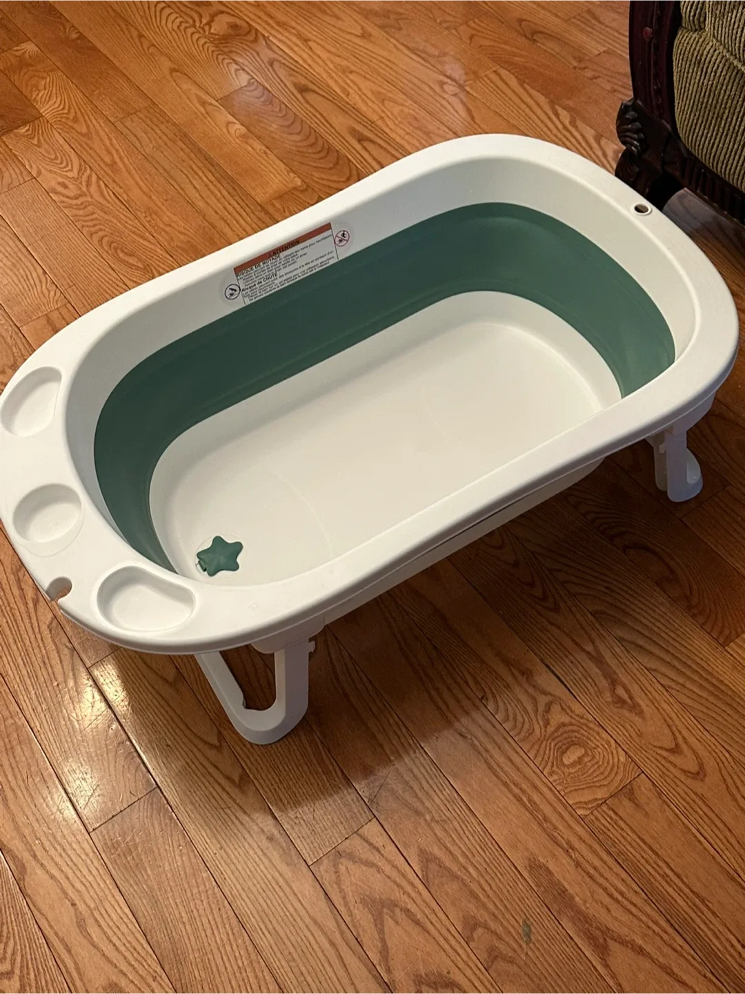 Foldable Baby Bathtub with Detachable Net image indicator(4)