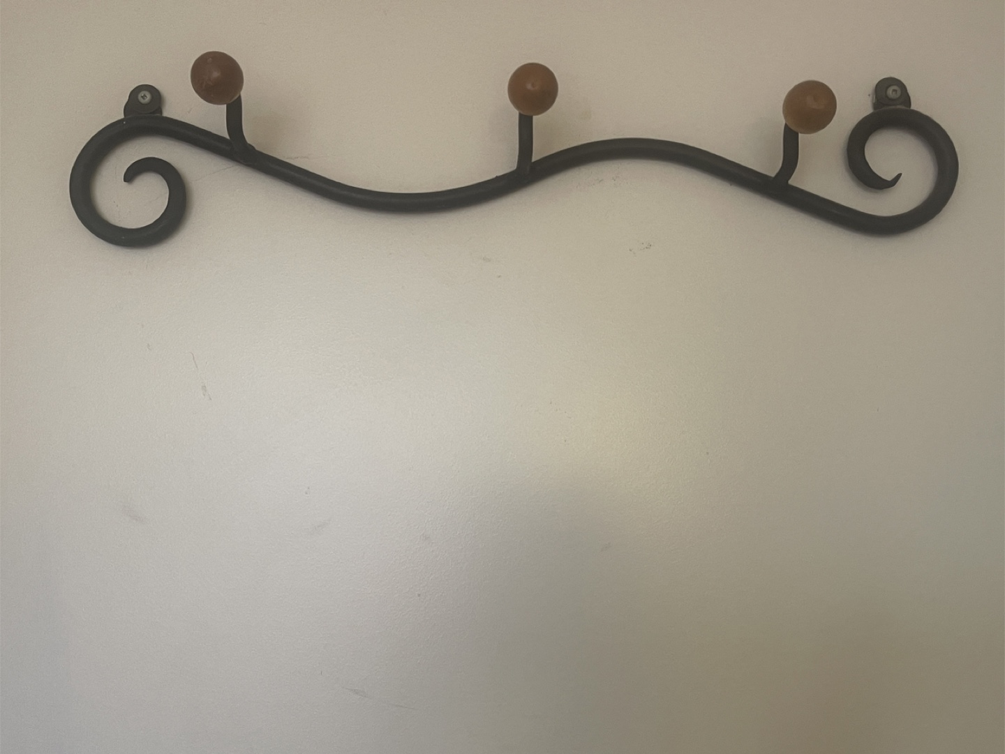 Wall Mounted Coat Rack with 3 Hooks