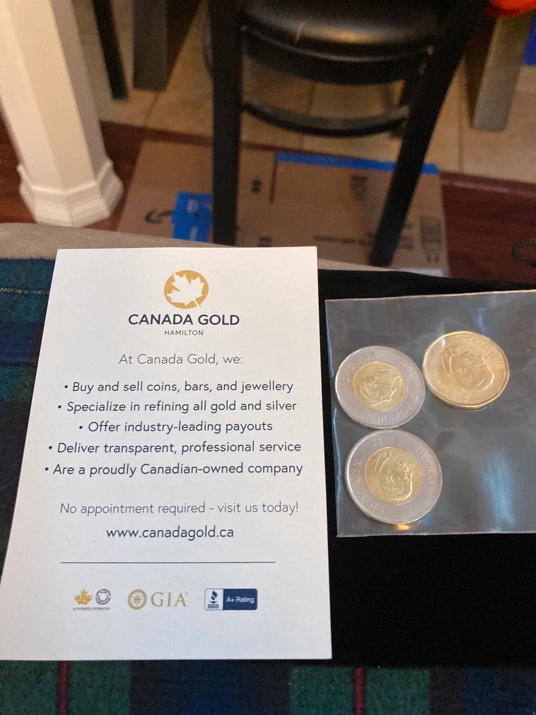 Coin collection image indicator(2)