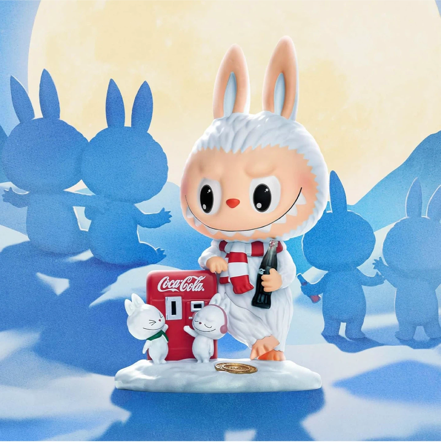 Coca-Cola x The Monsters LABUBU Figurine - photo 2
